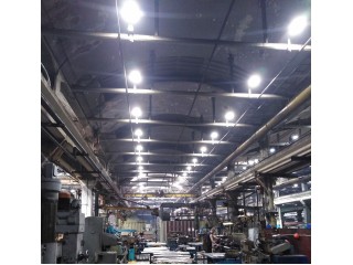 Модернизация освещения в промышленном цехе АО "Элдин"